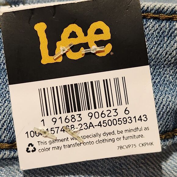 Lee Bootcut Jeans Size 10Long Blue Snowstone Mid Rise Soft Premium Stretch Denim - Picture 10 of 15